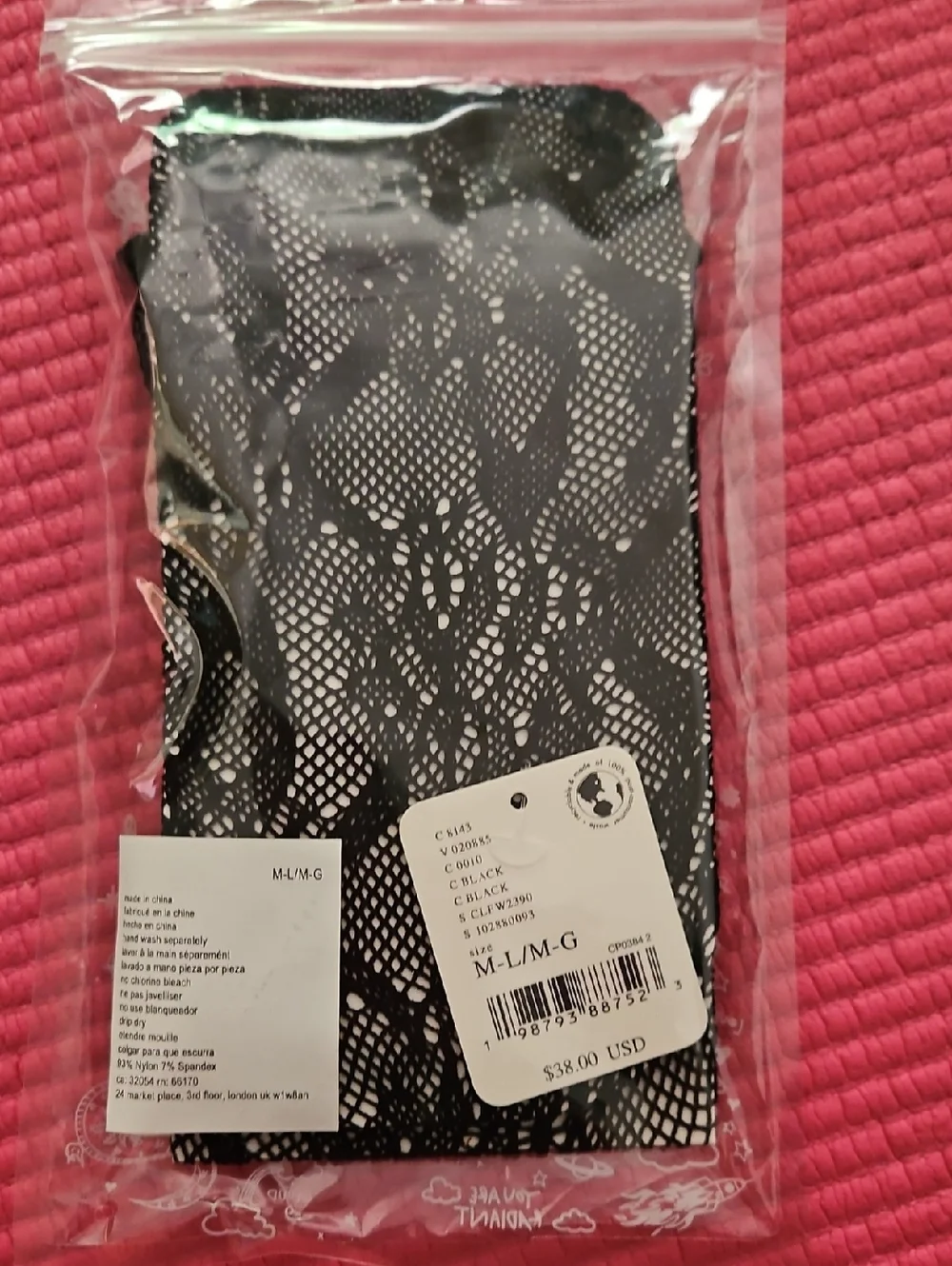 Free People Limitless Lace Tights M/L